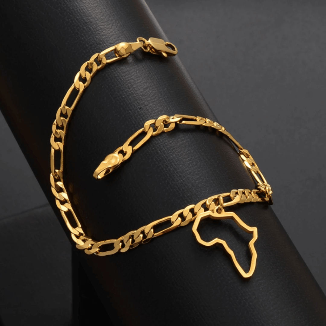 Men's Golden Link Bracelet - Temu